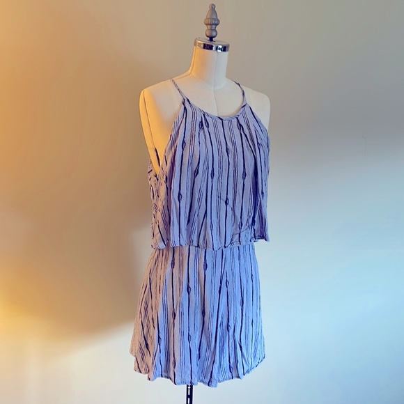 Stripe Ruffle Romper - Picture 1 of 1